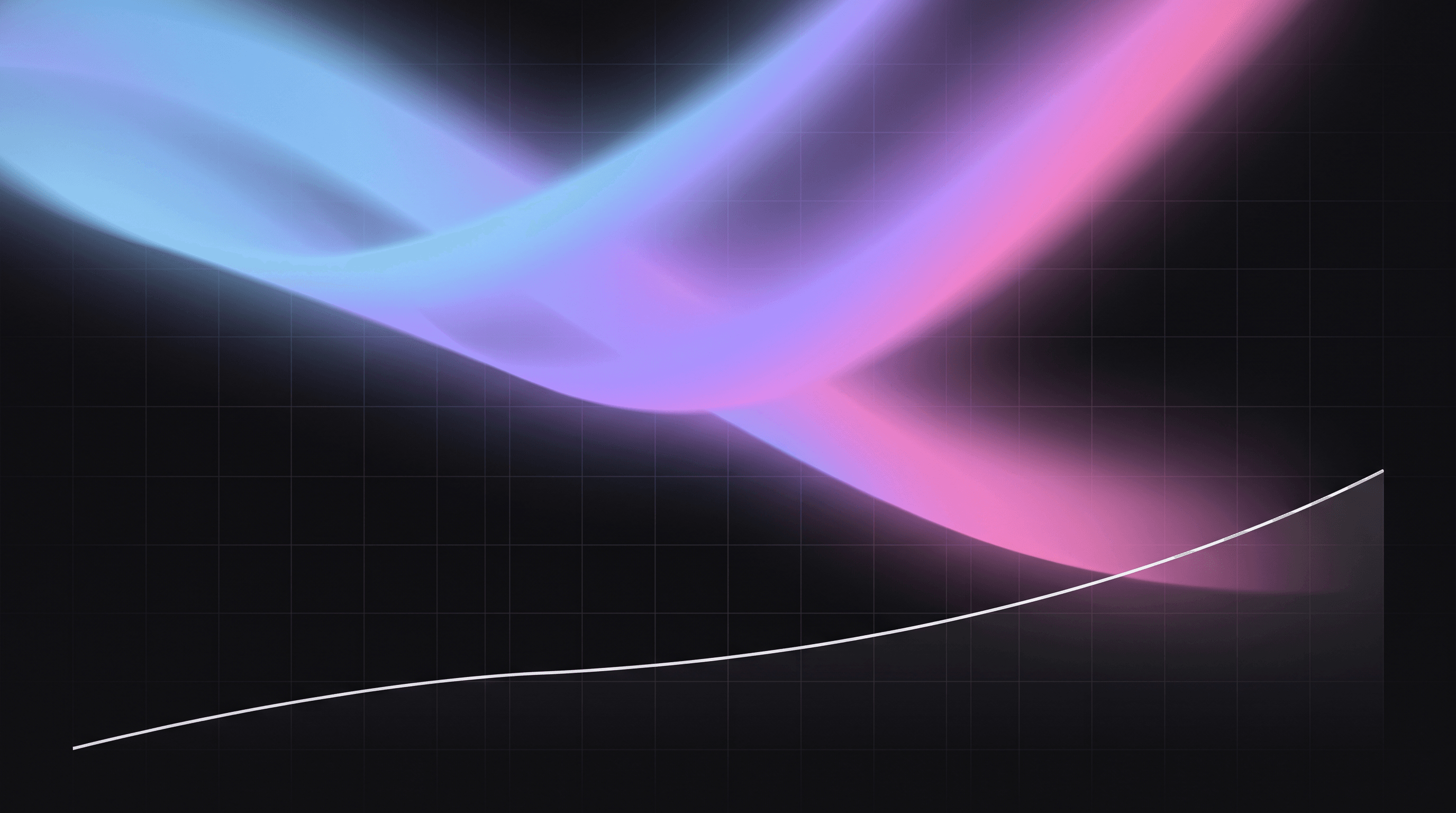 FrameWork Boost — a performance curve climbing through aurora light
